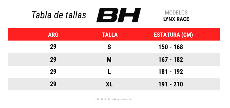 Bicicleta Doble suspensión XC Lynx 7.0 Race PREVENTA