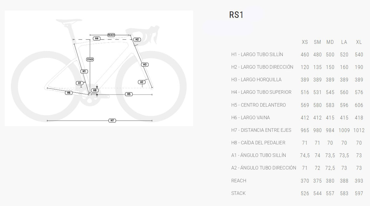 Bicicleta Ruta RS1 3.5 Shimano 105 PREVENTA